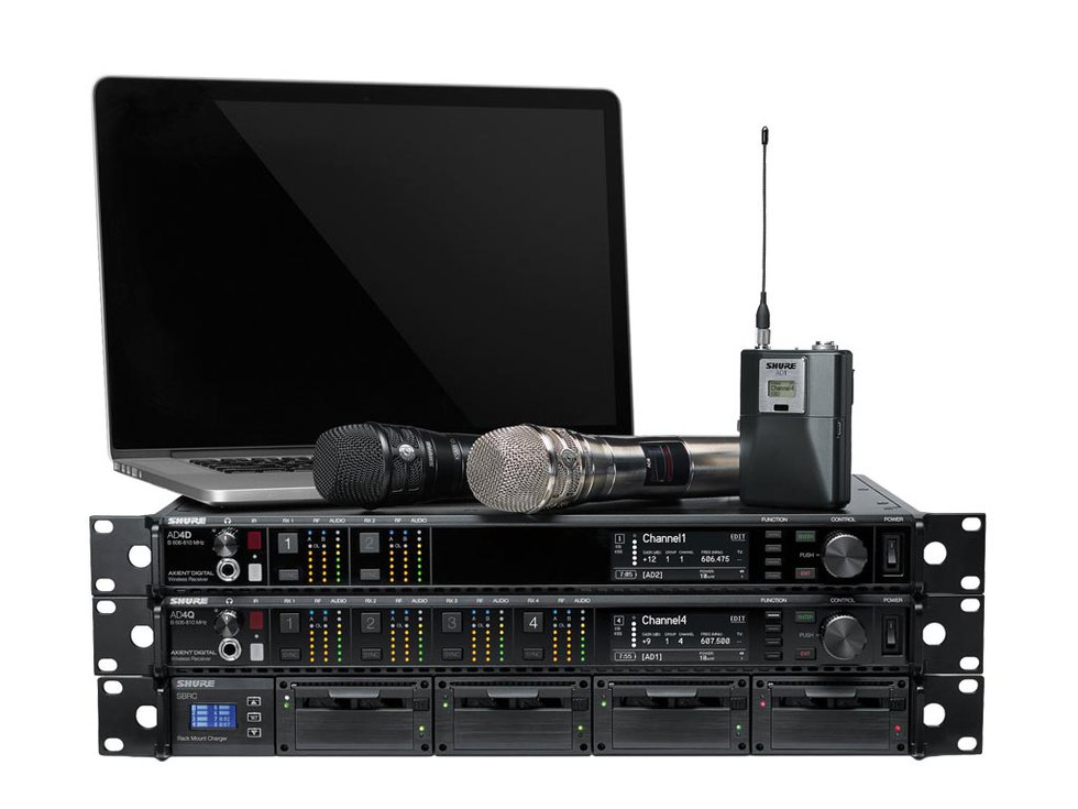 Review Shure Axient Digital Wireless Microphone System Church