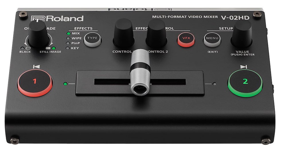 First Impression: Roland V-02HD Multi-Format Video Mixer - Church 