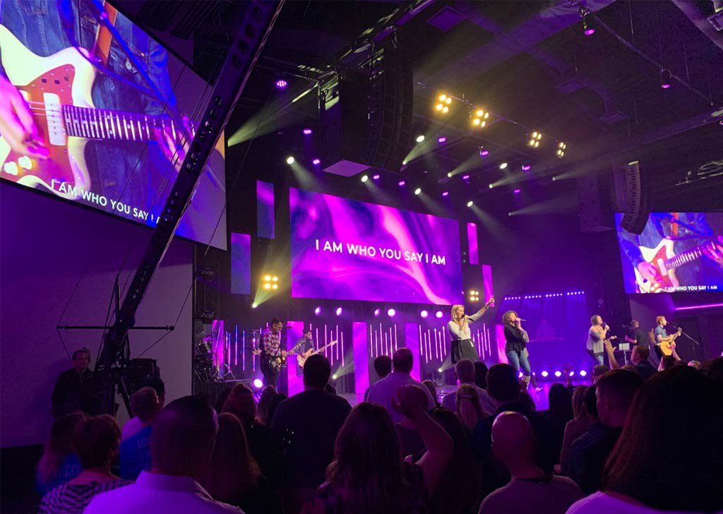 LED System Covers House, Stage, and Broadcast at Action Church Church