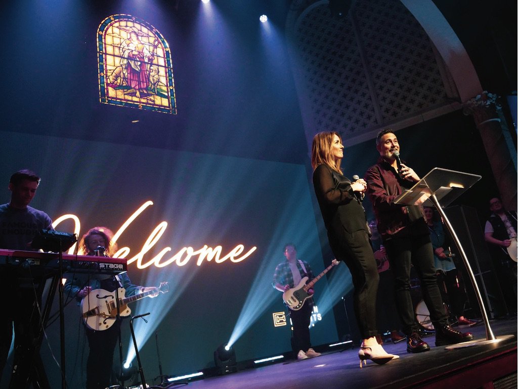Church Video Wall Solves Problems, Creates Others - Church Production  Magazine