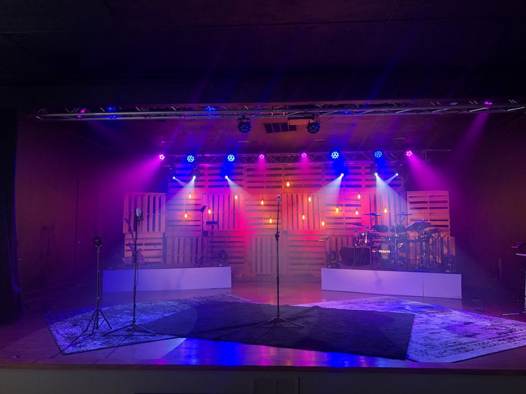 Texas Church Creates Two Worship Options Using ADJ Lighting and LED ...