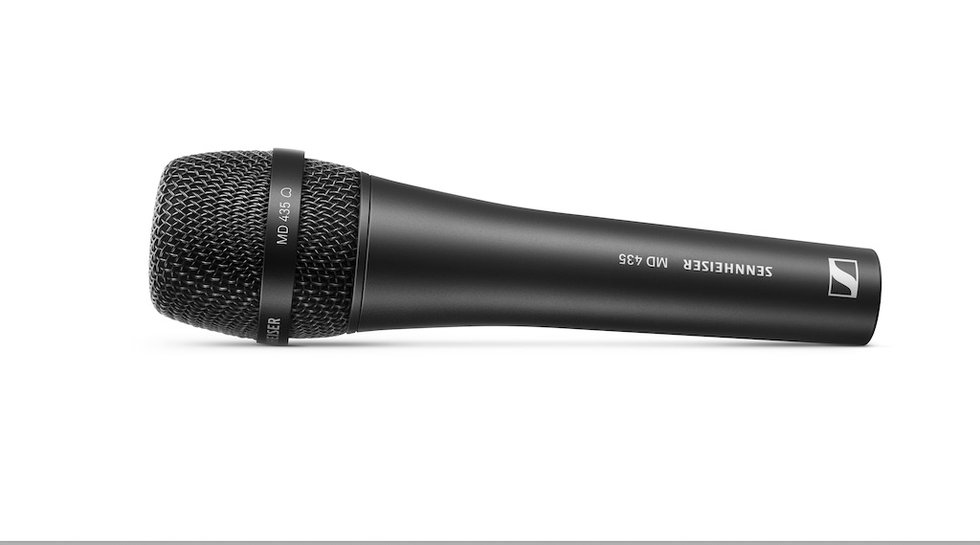 Sennheiser Debuts New MD 435 Dynamic Vocal Mic - Church Production