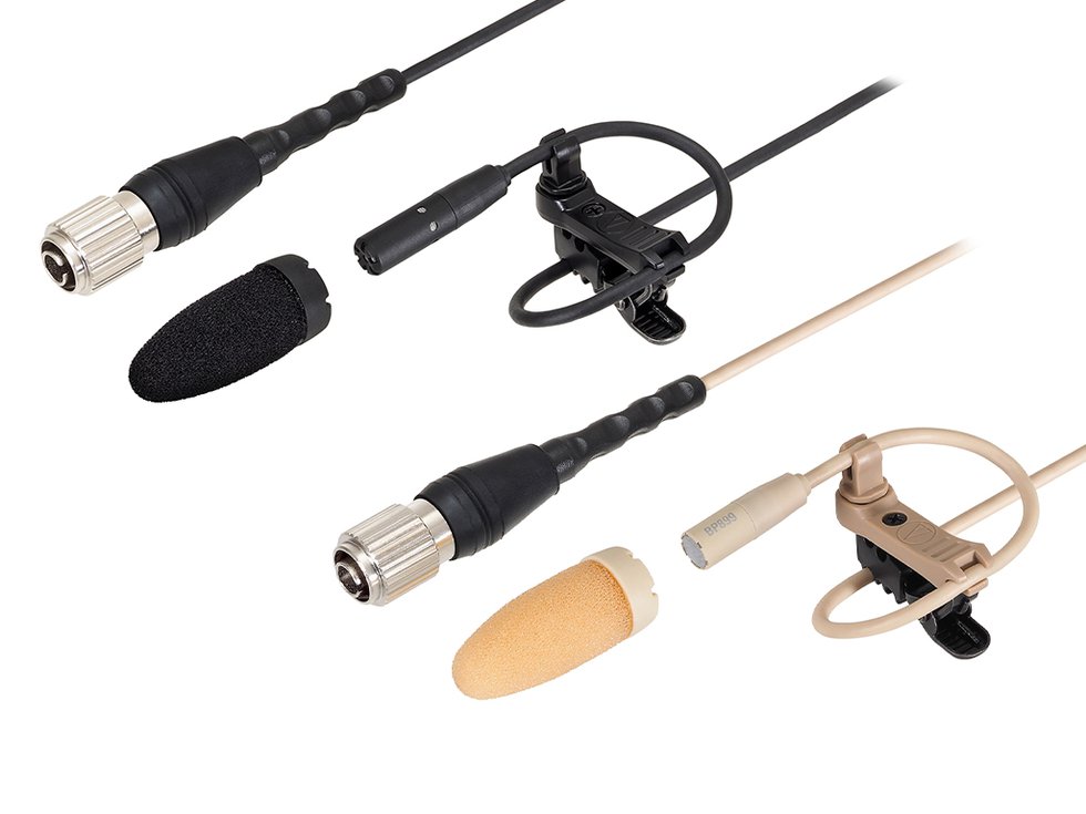 Audio-Technica Delivers Big Punch with Tiny Condenser Lav Mics