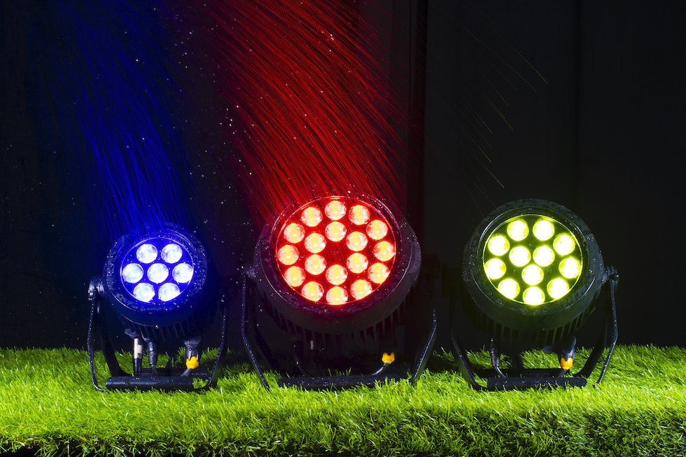 multi colour led focus light