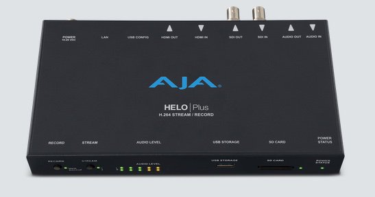 Possibly The Most Versatile Streaming Encoder On The Market Meet The Aja Helo Plus Church