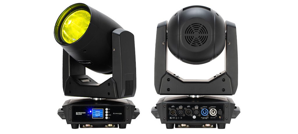 Eliminator Lighting Introduces Stryker LED-Powered Beam Moving Head ...