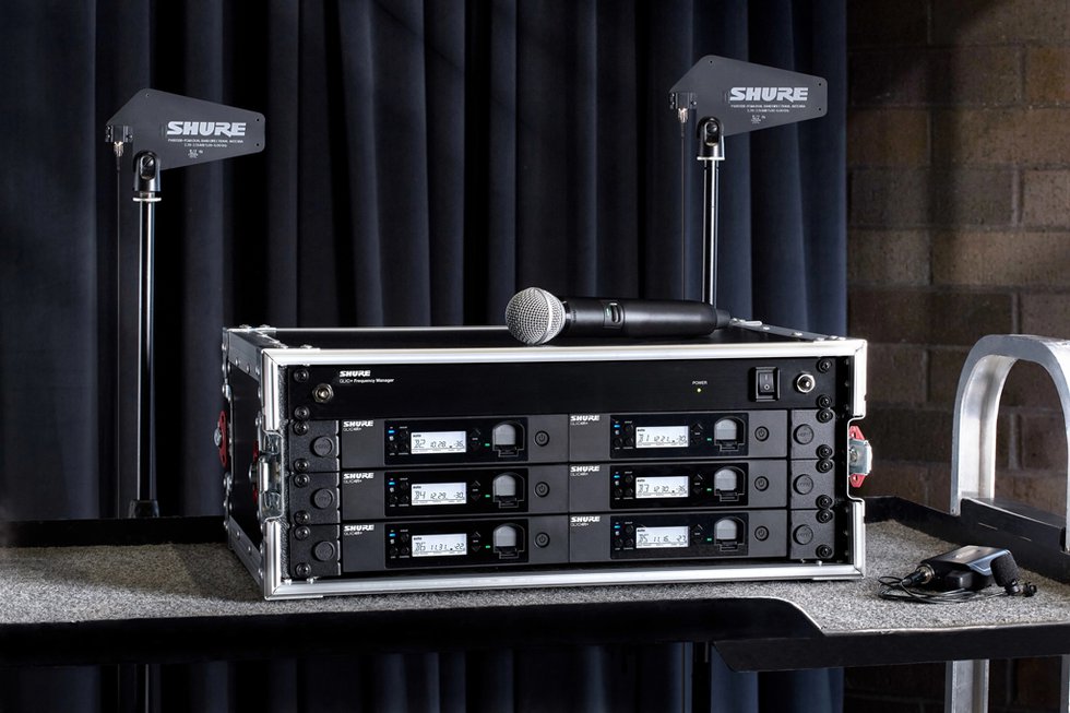 Shure GLX D Wireless System Church Production Magazine